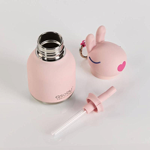 Бутылка-термос для напитков Asobu "Mini Bestie",кролик, 200 мл